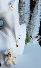 Load image into Gallery viewer, January birthstone: Garnet (Gold & Red)