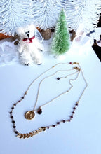Load image into Gallery viewer, Astrology: Capricorn Garnet (Gold & Red)