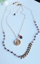 Load image into Gallery viewer, Astrology: Capricorn Garnet (Gold & Red)