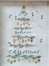 Load image into Gallery viewer, Holiday π Set: Garnet Classico on Oxi Silver Chain (Red & Silver)