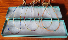 Load image into Gallery viewer, Sun ๐ & Moon ๐ Gemstones (Minimalist & Turquoise, Moonstone, Sunstone)