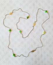 Load image into Gallery viewer, Green Apatite Mandala 💮 (Green with Gold)