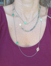 Load image into Gallery viewer, Green Apatite Mandala 💮 (Green with Gold)