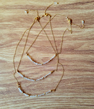Load image into Gallery viewer, HARMONY: Herkimer Diamond Choker & Lariat ( ͡♥ ͜ʖ ͡♥)
