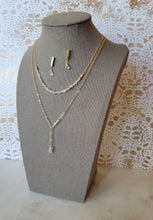 Load image into Gallery viewer, HARMONY: Herkimer Diamond Choker & Lariat ( ͡♥ ͜ʖ ͡♥)