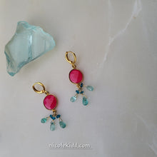 Load image into Gallery viewer, Gemstone Gold Drops 💧 (Mixed Metal & Gold)