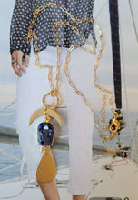 Load image into Gallery viewer, Kyanite Elegance (Mixed Metal & Gold & Denim Blues)