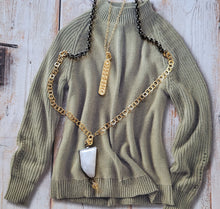 Load image into Gallery viewer, Mixed Metal with Moonstone Free Forms (Gold & Oxi Silver)