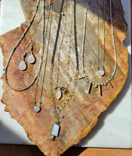 Load image into Gallery viewer, Moonstone Bliss (white & gold  ♊ Gemini)