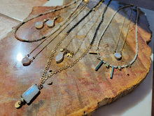 Load image into Gallery viewer, Moonstone Bliss (white & gold  ♊ Gemini)
