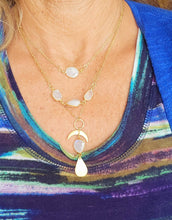 Load image into Gallery viewer, Moonstone Elegance (Mixed Metal & Gold & Moonstone)