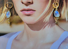 Load image into Gallery viewer, Gemstone Bezel Classic (Turquoise & Orange & Green)
