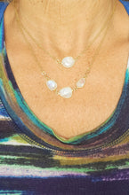 Load image into Gallery viewer, Moonstone Elegance (Mixed Metal & Gold & Moonstone)