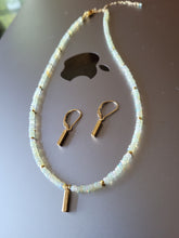 Load image into Gallery viewer, Broad Strokes: Ethiopian Opal with gold bars (October ♎ birthstone)