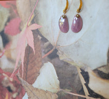 Load image into Gallery viewer, Sapphire Blue (and PINK) on Gold Petals (Virgo ♍︎)