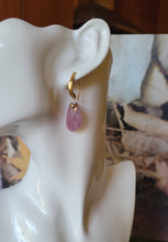 Load image into Gallery viewer, Sapphire Blue (and PINK) on Gold Petals (Virgo ♍︎)