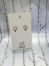 Load image into Gallery viewer, Rosegold Sapphire Dainties (Virgo & Sapphire Blue)