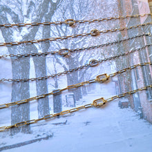 Load image into Gallery viewer, Safety Pin Sparkles 👀 (Gold)