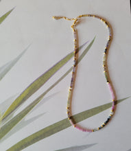 Load image into Gallery viewer, Royal Wisdom: Multi-hue Sapphires Minimalist (Blue Green Pink Gold)