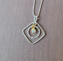 Load image into Gallery viewer, Geometry Branching Out (Mixed Metal & Silver)