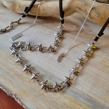 Load image into Gallery viewer, SPIKY Elegance (Leather with Gold or Silver)