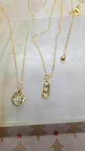 Load image into Gallery viewer, Minimalist Celestials: Starburst Bar & Northstar (Gold Stars CZ)