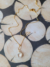 Load image into Gallery viewer, Crystal Clarity: Quartz Marquise (translucent & gold)