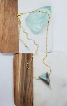 Load image into Gallery viewer, Vintage White Jade Art Deco (Mint Green & Gold)