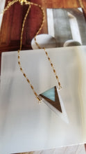 Load image into Gallery viewer, Vintage White Jade Art Deco (Mint Green & Gold)