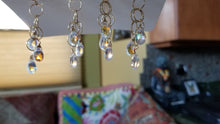 Load image into Gallery viewer, Winter Fling OR Waterdrops (Quartz on Gold)