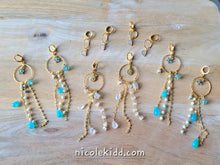 Load image into Gallery viewer, Callas: Statement Chandeliers (Blue, White, Pink)
