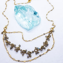 Load image into Gallery viewer, Labradorite Gold Trinity
