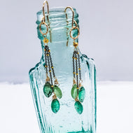 Green Kyanite Cascades