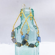 Blue-Flash Labradorite Swings