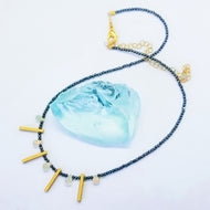 Opal Sun Rays (Gold & Pyrite)