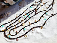 Beach Treasures I 🧜‍♀️🏄 (Gold & Blue & Coral & Shell)