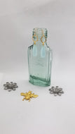 Tear Drops: Pale Blue Chalcedony on gold