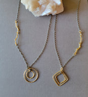 Geometry Branching Out (Mixed Metal & Silver)