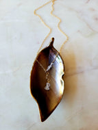 HARMONY: Herkimer Diamond Choker & Lariat ( ͡♥ ͜ʖ ͡♥)