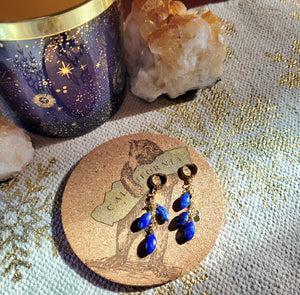 ✧ Lapis Stars: Confetti Gold or with Gold Star (blue and gold) ✧