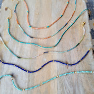 NEW Gemstone Minimalist: Au Natural (Multicolor Gemstones)