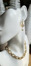 Load image into Gallery viewer, Pearl Delights (White Freshwater Pearl Sticks &amp; Gold &amp; Gray Baroque)
