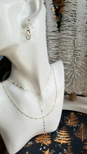 Load image into Gallery viewer, Gold Lace (Double Chain) with Labradorite (Gold &amp; Silver)
