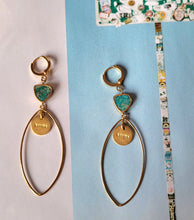 Load image into Gallery viewer, Karma Turquoise (Marquise &amp; Circles)
