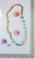 Apatite Confetti (Gold & Blue Turquoise)
