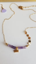Load image into Gallery viewer, Happy Birthday, Aquarius ♒️ (Amethyst &amp; Gold with purple)

