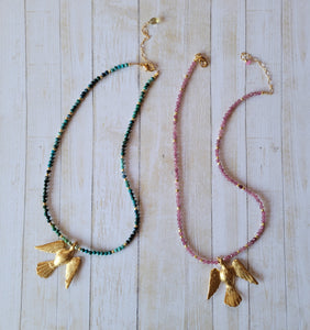 Soar with Love 💜(Gold & Pink & Turquoise)