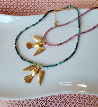 Load image into Gallery viewer, Soar with Love 💜(Gold &amp; Pink &amp; Turquoise)
