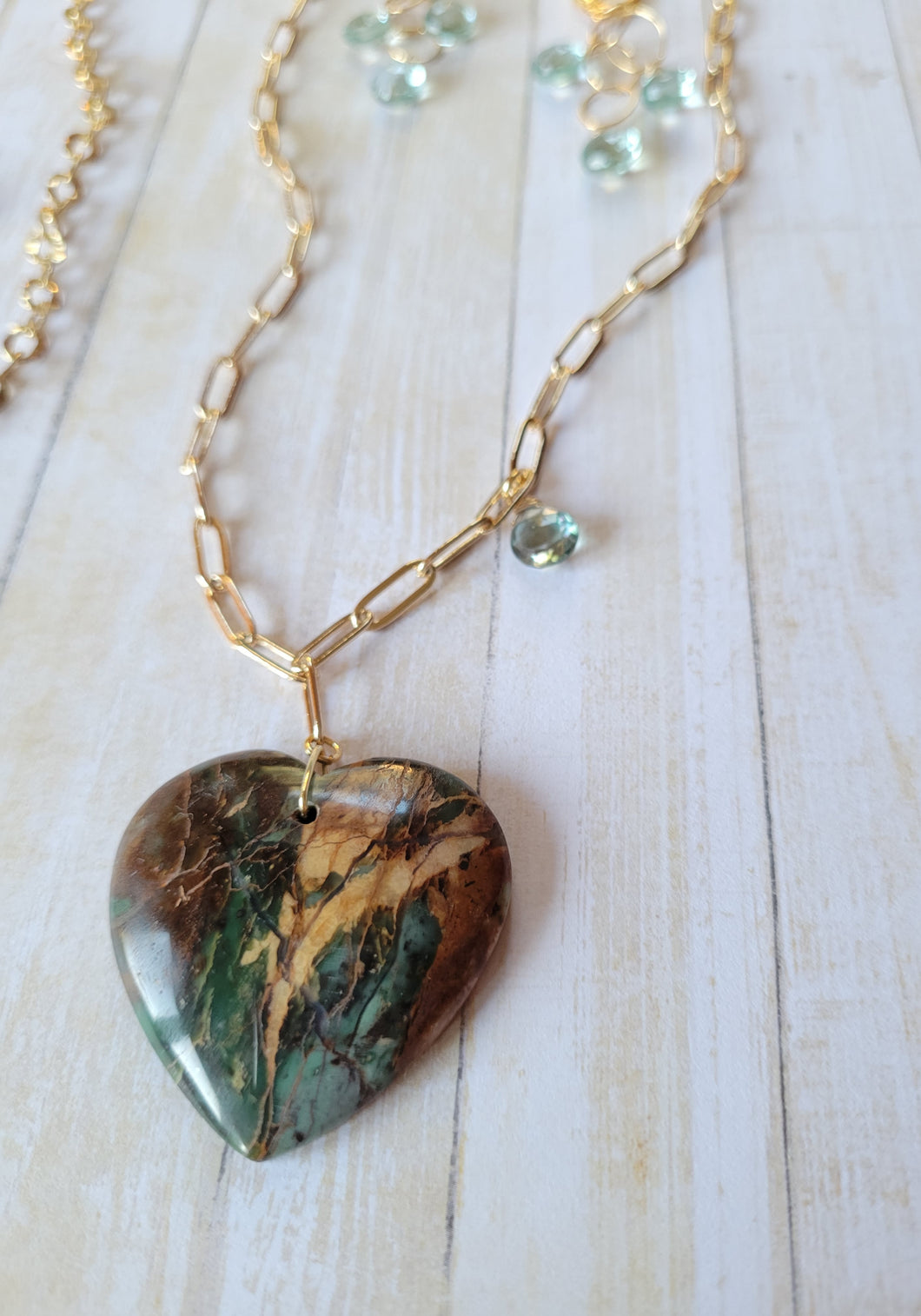 Heart ❤️ Strength (Green & Earthtone & Gold)