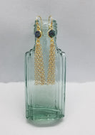 Druzy Gold Tassels